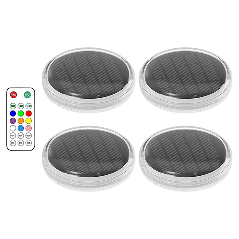 Pool Light Solar Rechargeable - [NEWA76K!】 Lumières de piscine flottantes solaires