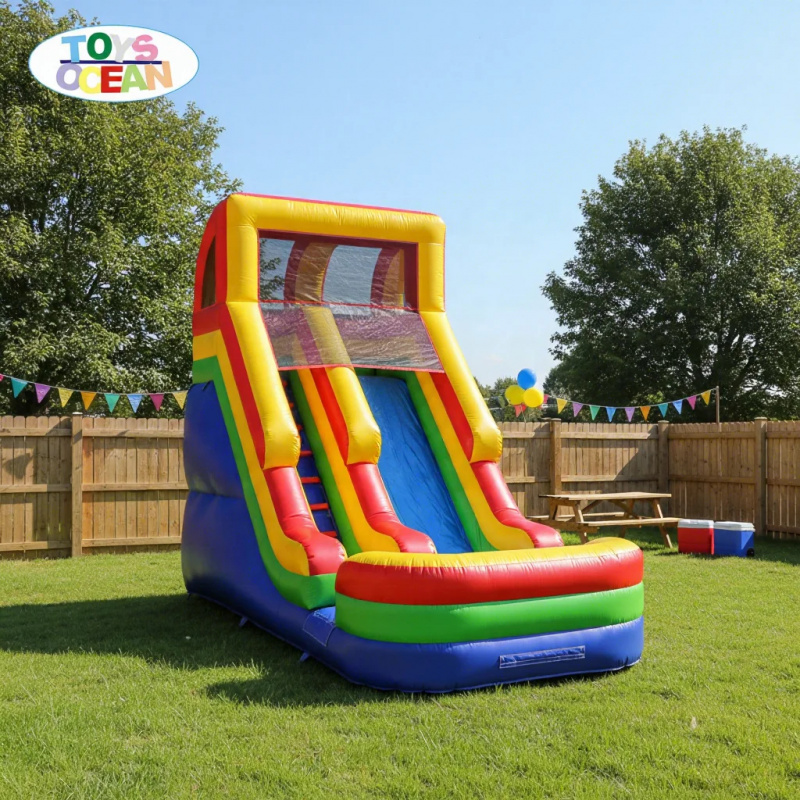 Water Slide Inflatable - Toboggans aquatiques gonflables personnalisés pour fêtes