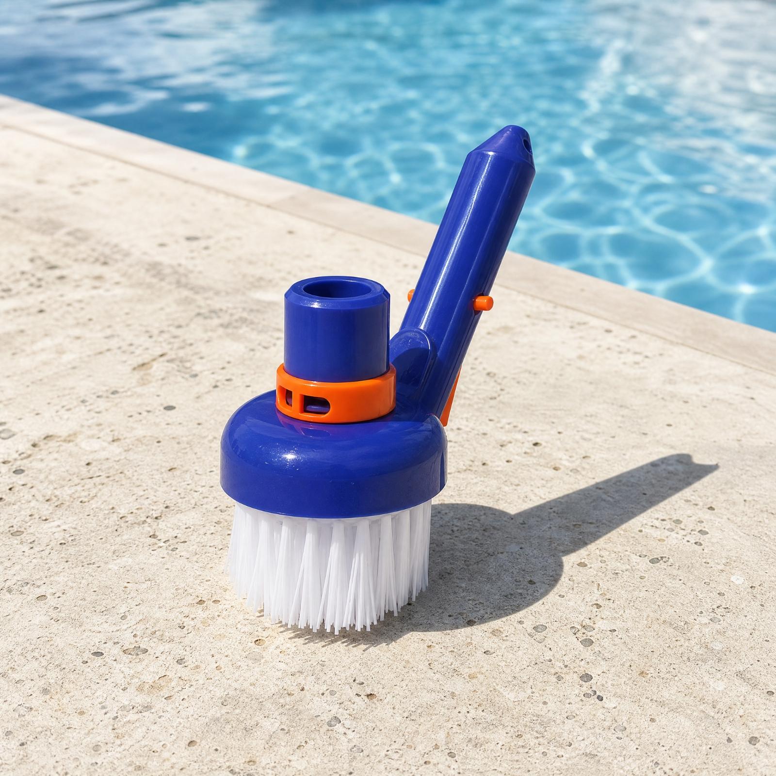 Pool Vacuum Manual - Brosse d'angle manuelle pour piscine avec