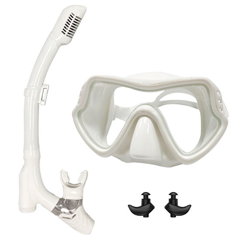 Snorkel Mask Full Face - QYQ-Masque de plongée et tuppes, masque