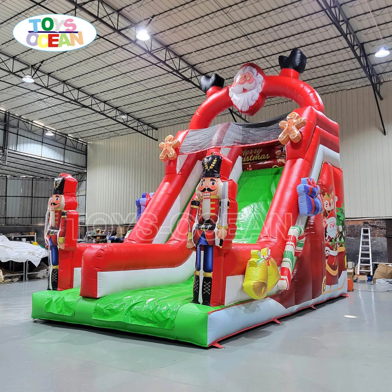 Water Slide Inflatable - Toboggan gonflable de Noël personnalisé pour