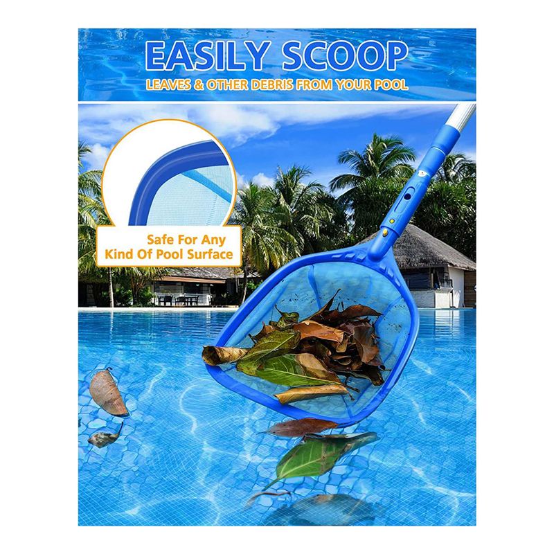 Pool Skimmer Net - Épuisette de piscine ABXY, pour manche