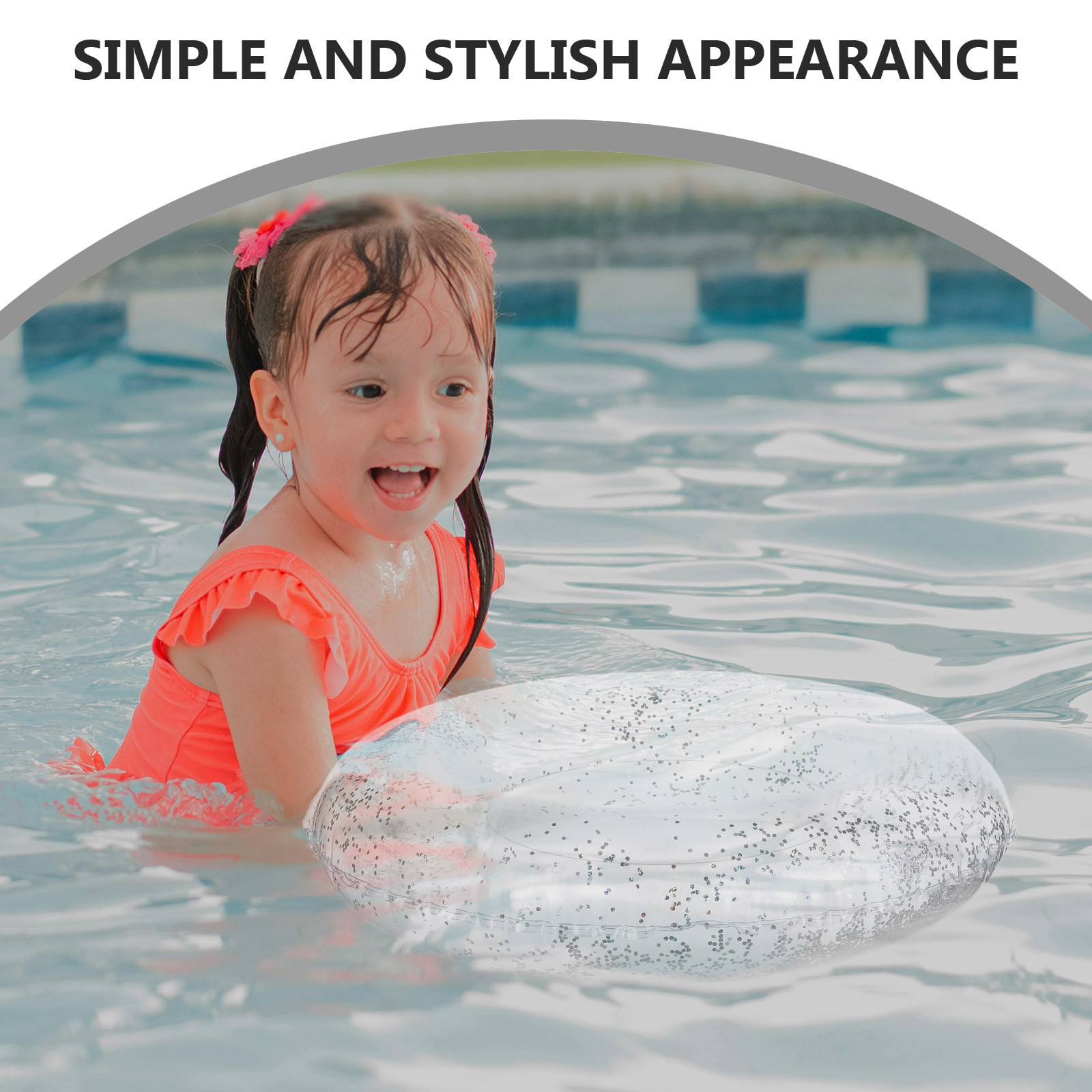 Pool Float Ring Inflatable - Bouée de natation gonflable en PVC