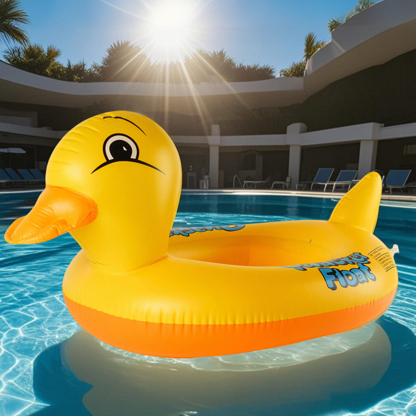 Pool Float Ring Inflatable - Flotteur gonflable épais en forme de