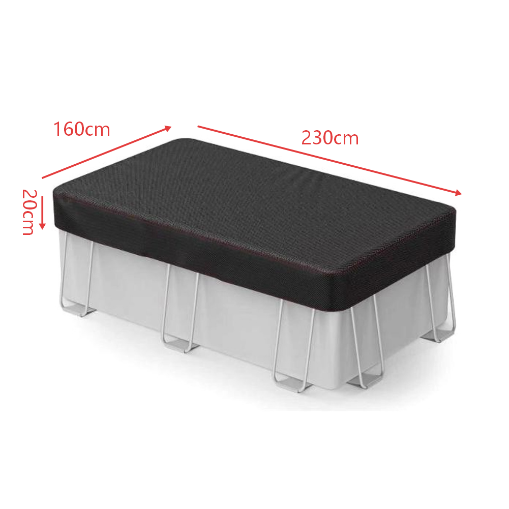 Pool Cover Waterproof - Bâche de piscine Oxford 210D, rectangulaire,