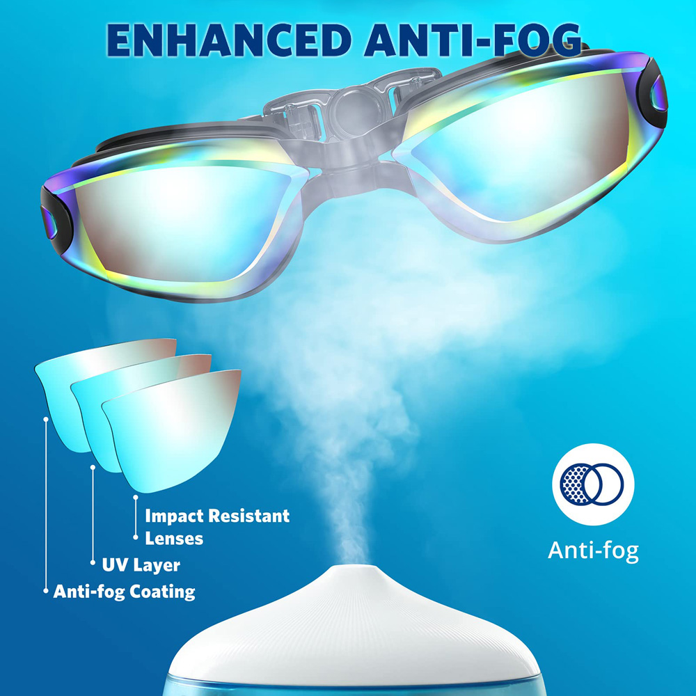 Lunettes de natation anti-buée - Swim Goggles Anti Fog Uv avis et prix