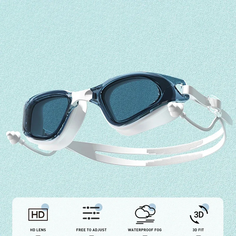 1 paire de lunettes de natatio - Swim Goggles Anti Fog Uv avis et prix