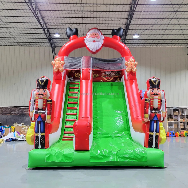 Toboggan gonflable de Noël per - Water Slide Inflatable avis et prix