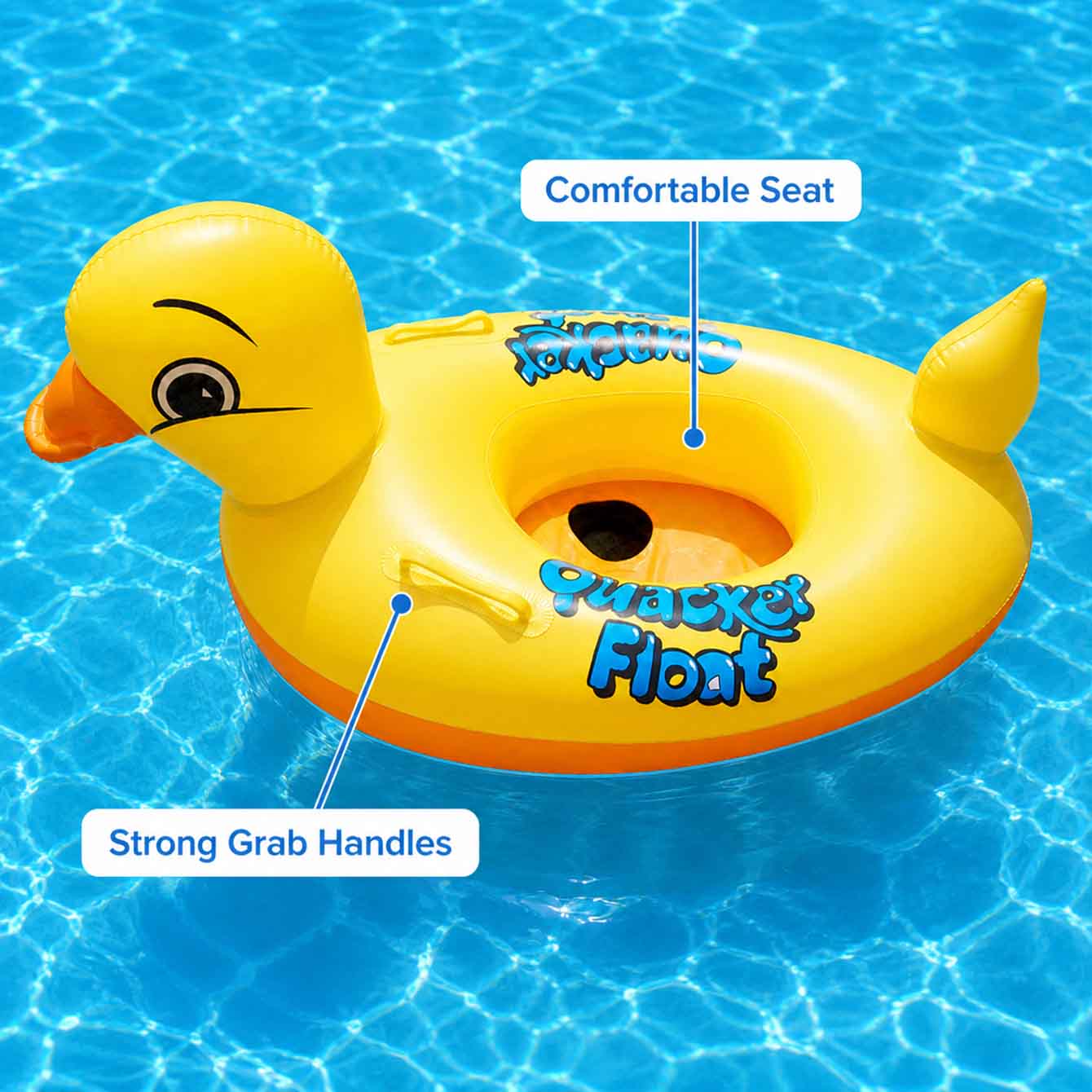 1PC Siège flottant gonflable e - Pool Float Ring Inflatable avis et prix