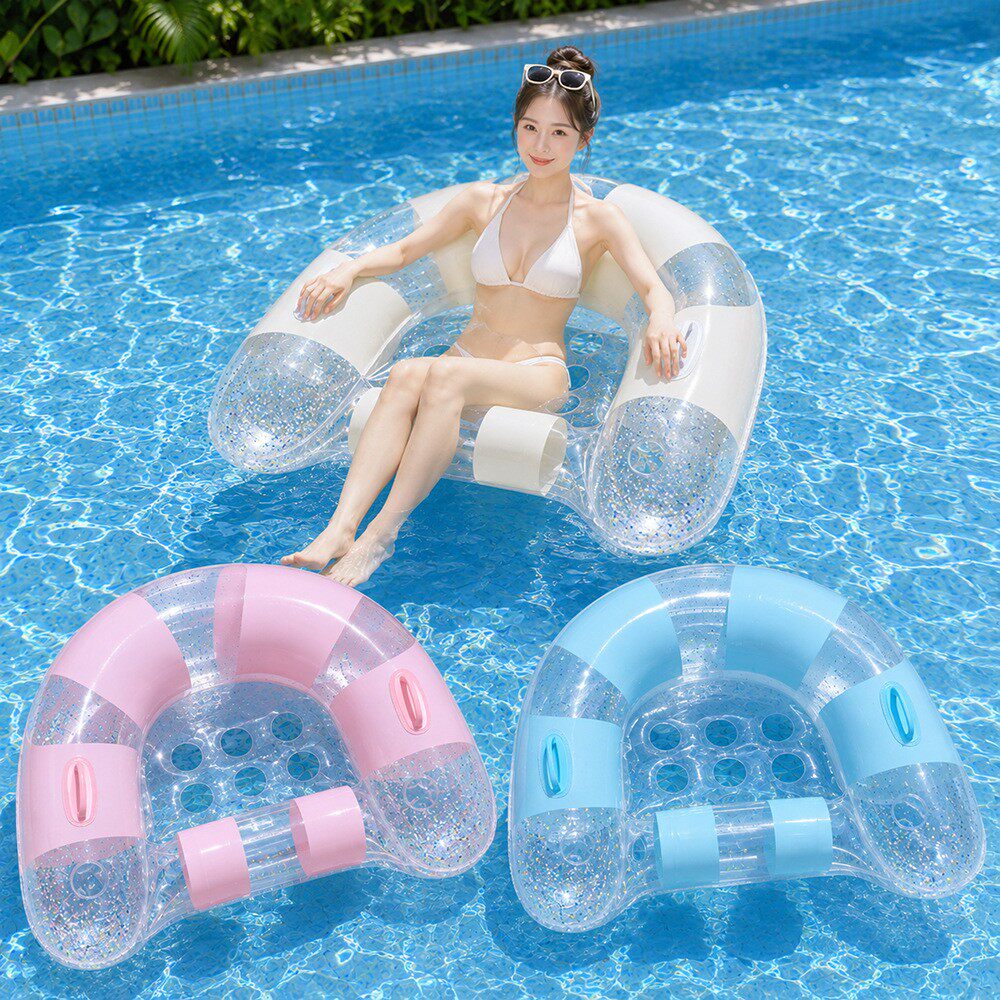 Matelas Gonflable Flottant pou - Pool Lounger Inflatable avis et prix