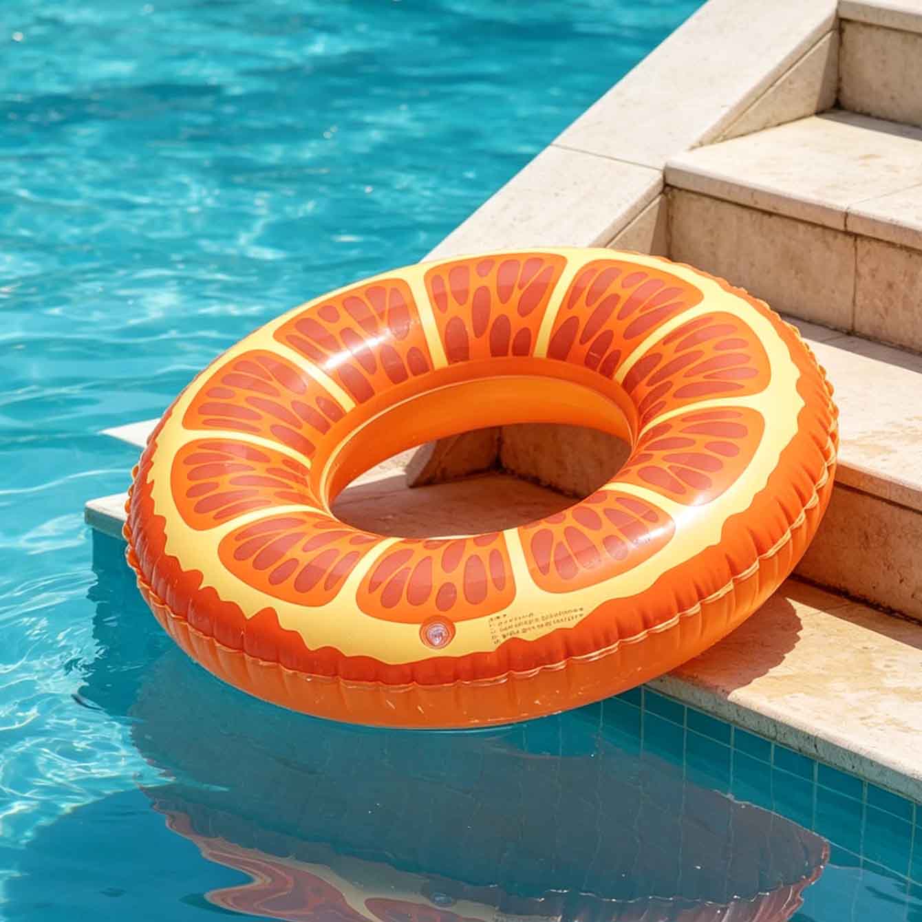 1PC Bouée gonflable en forme d - Pool Float Ring Inflatable avis et prix
