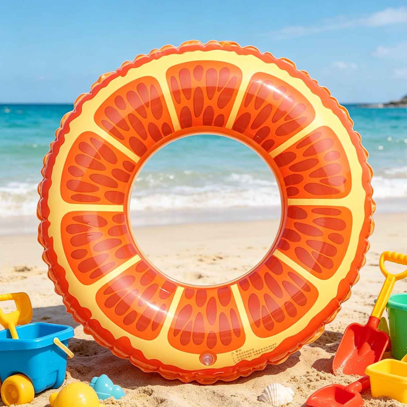 1PC Bouée gonflable en forme d - Pool Float Ring Inflatable avis et prix
