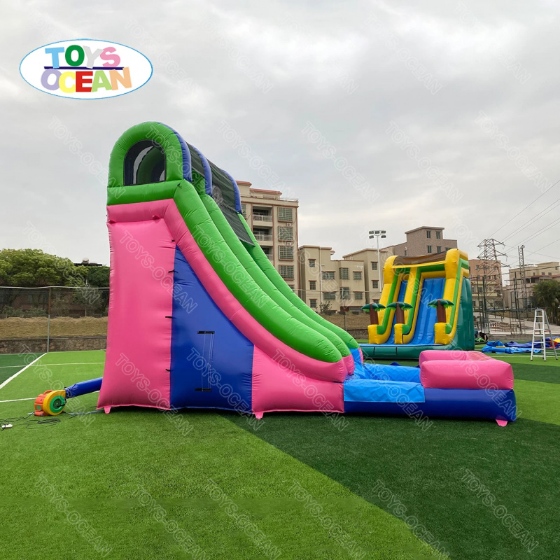 Nouveau toboggan gonflable aqu - Water Slide Inflatable avis et prix