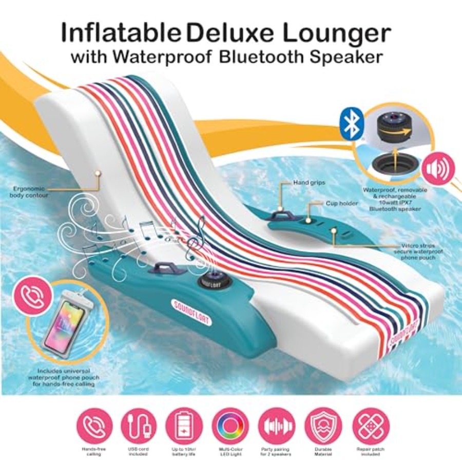 Chaise longue gonflable pour p - Pool Lounger Inflatable avis et prix