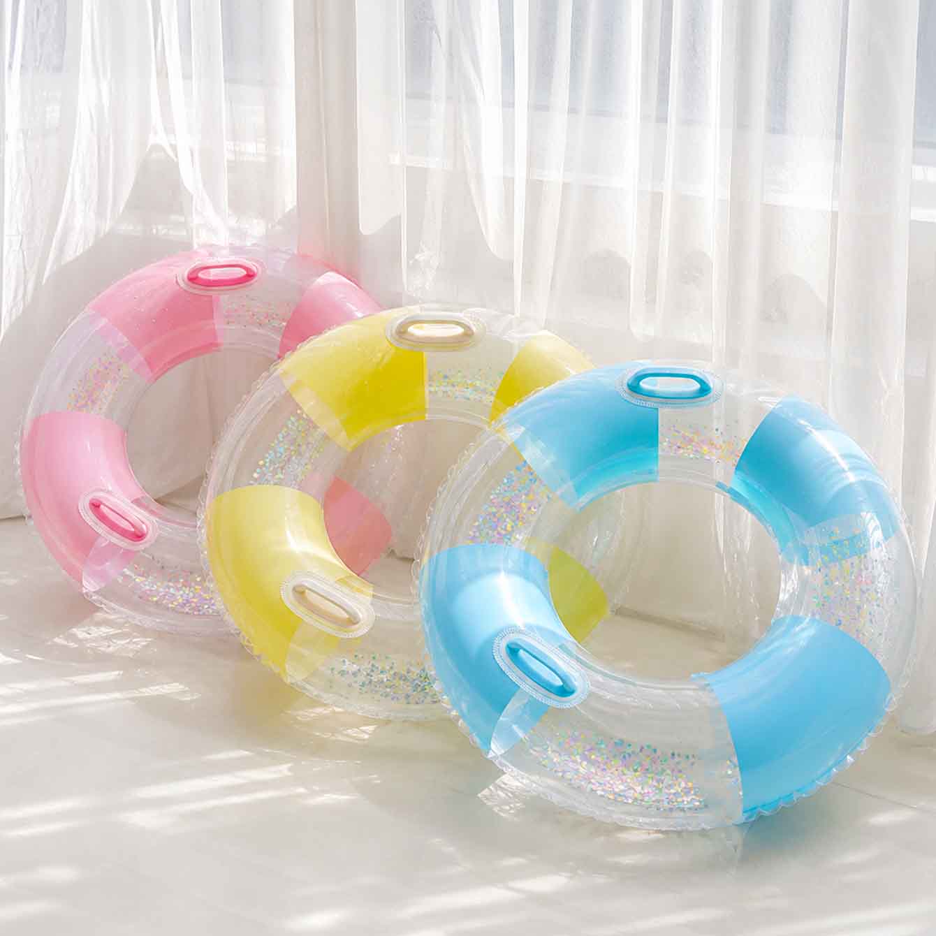 1 flotteur de piscine avec poi - Pool Float Ring Inflatable avis et prix