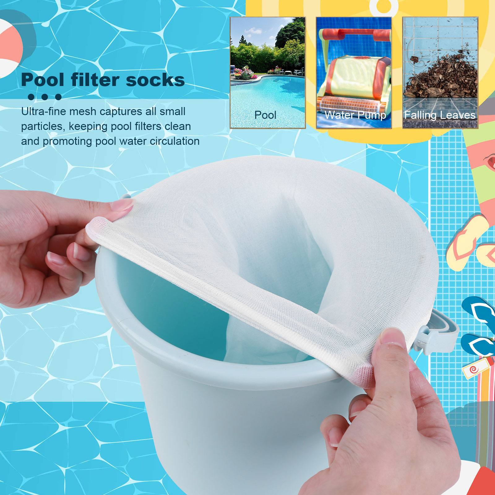 100-5 pièces piscine écumeur c - Pool Skimmer Net avis et prix