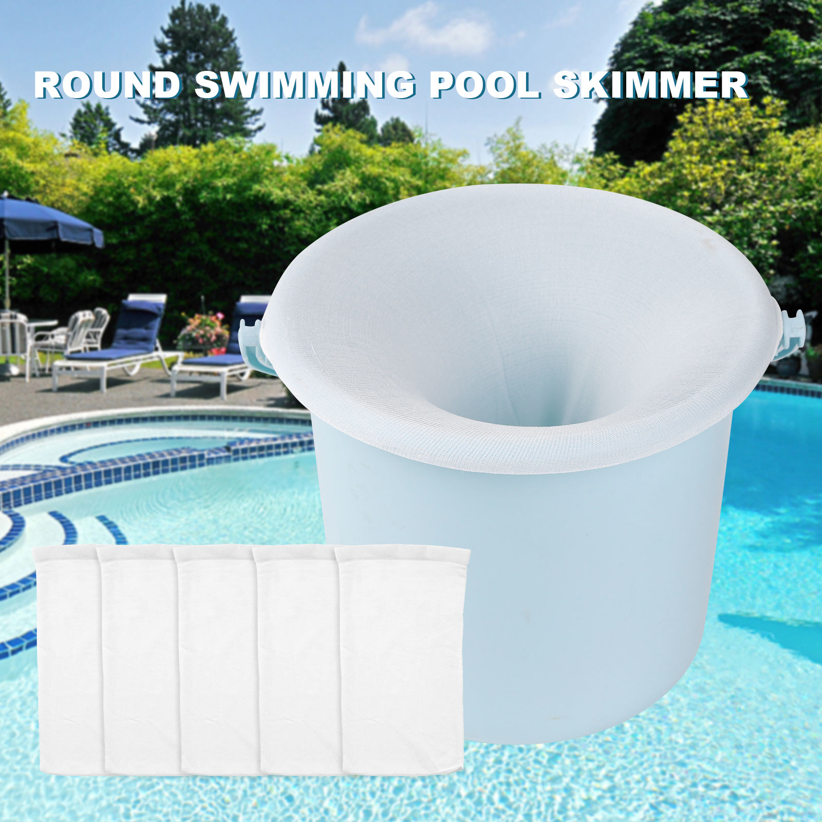 100-5 pièces piscine écumeur c - Pool Skimmer Net avis et prix