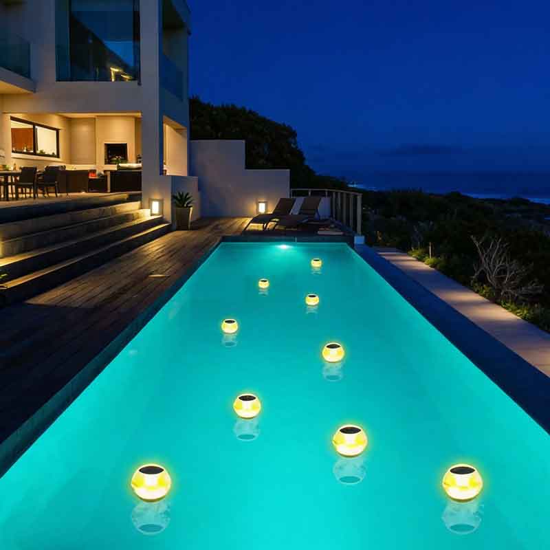 Lampe solaire flottante pour p - Pool Light Solar Rechargeable avis et prix
