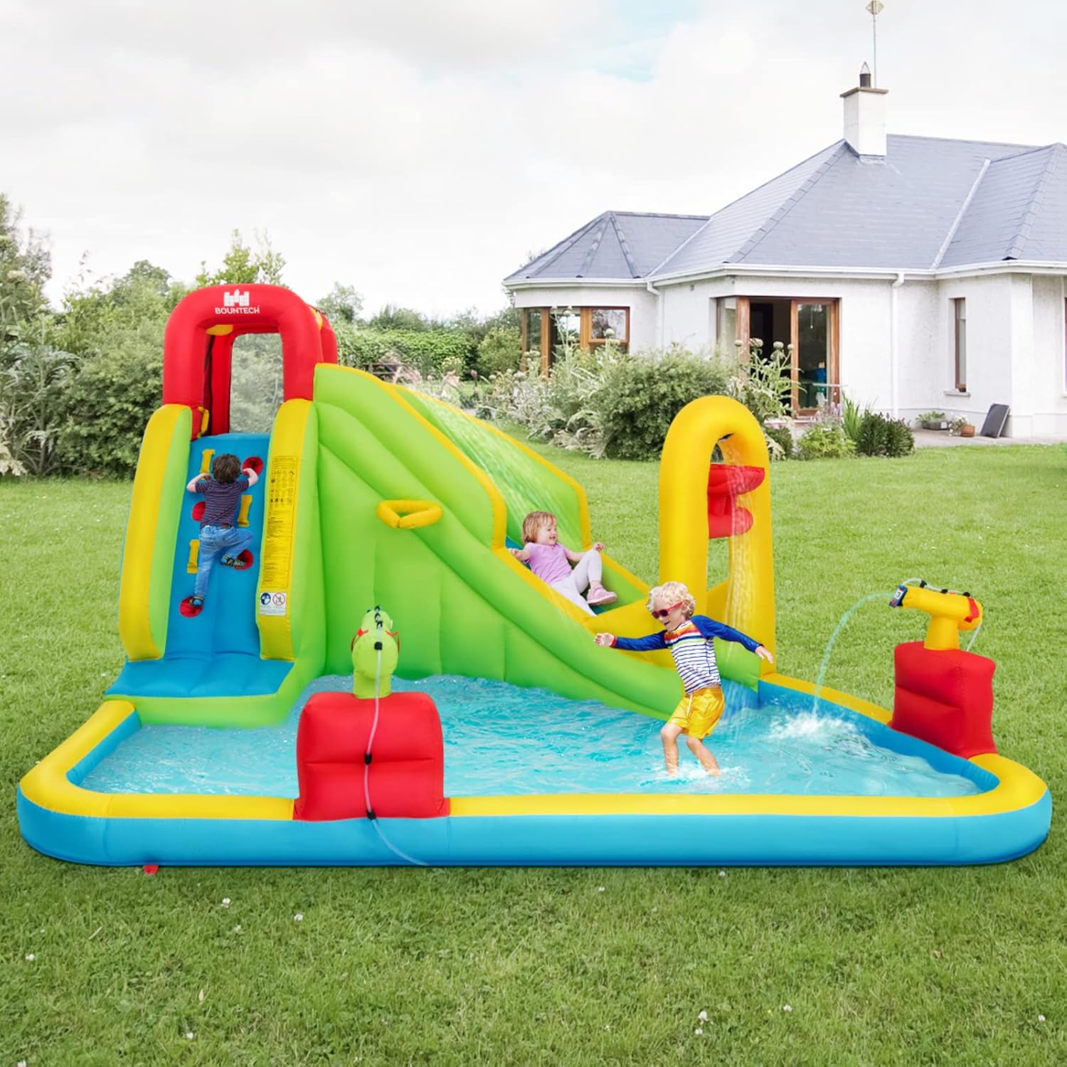 Parc aquatique gonflable géant - Water Slide Inflatable avis et prix