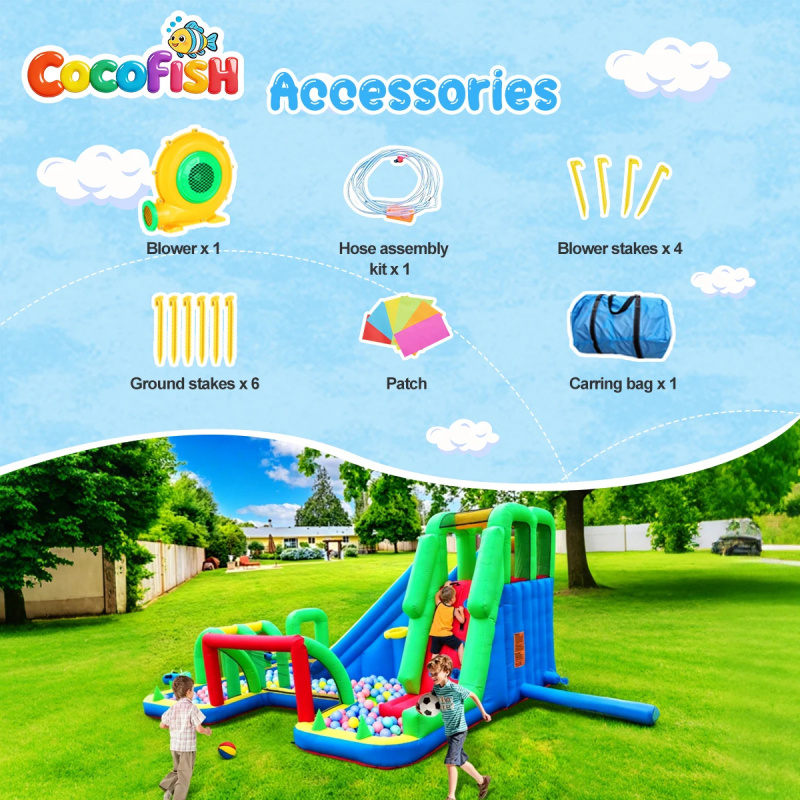 Parc aquatique gonflable géant - Water Slide Inflatable avis et prix