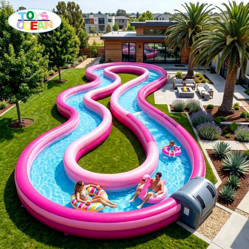 Rivière gonflable commerciale, - Water Slide Inflatable avis et prix
