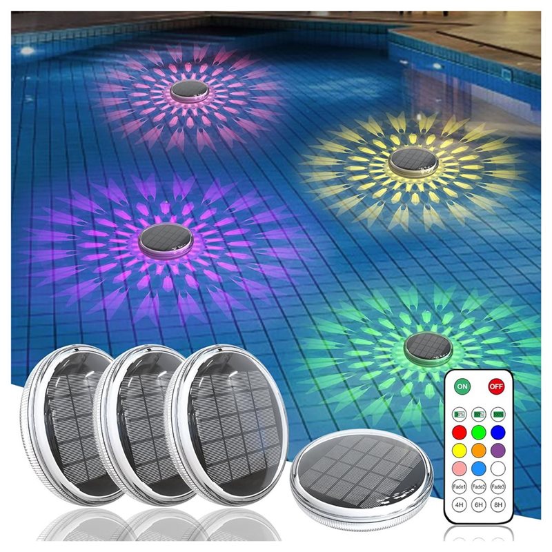 Lumières de piscine flottantes - Pool Light Solar Rechargeable avis et prix