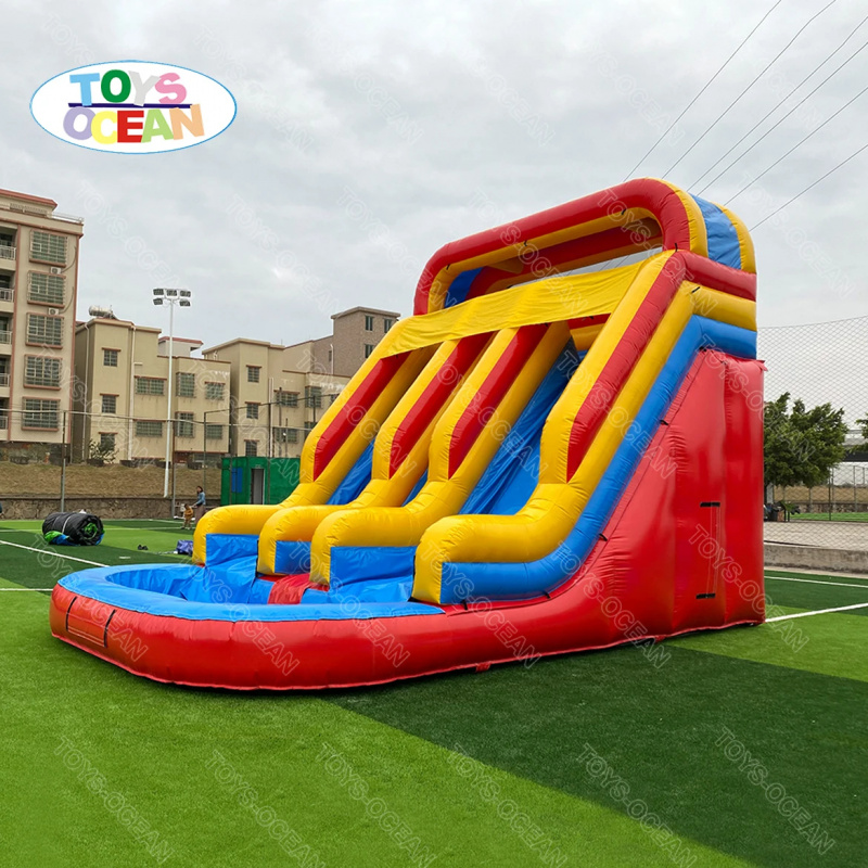 Toboggan aquatique gonflable à - Water Slide Inflatable avis et prix